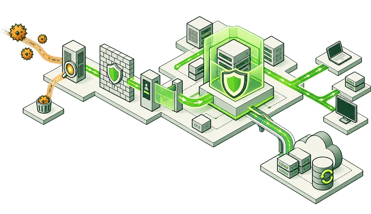 Representación de Seguridad y continuidad, el área tecnológica que integra hardening de sistemas.